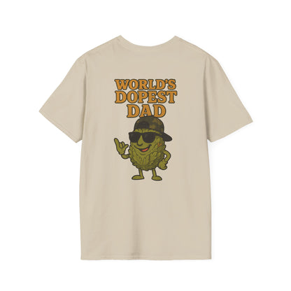 World's Dopest Dad Unisex Softstyle T-Shirt